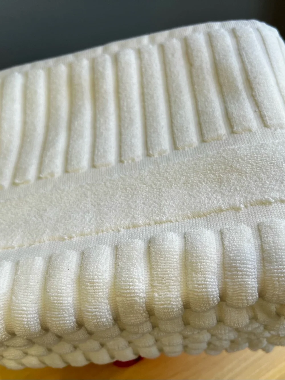 TWO IVORY TUB MATS by Terrisol From The Suite Collect are NWT